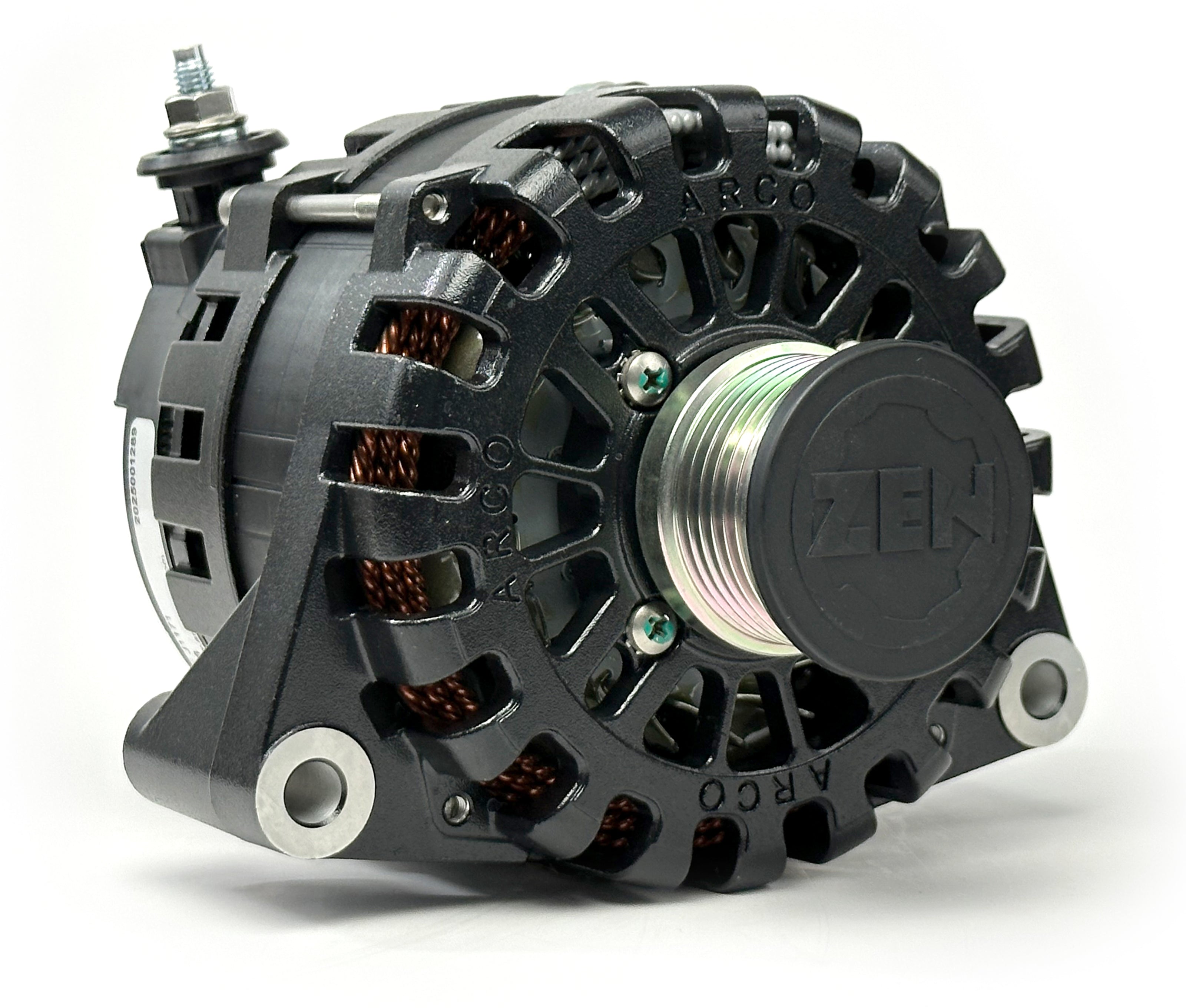 ARCO Campervan Alternator on a white background